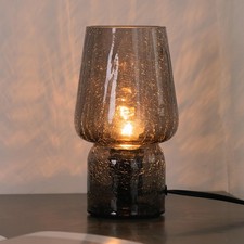 Mushroom Lamp,Small Table Lamp,Mini Cute Lamp Nightstand Lamp Kitchen Glass,T...