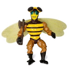 Vintage 1984 MOTU Masters of Universe BUZZ-OFF Bee Complete He-man Action Figure