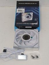 Lian Li Uni Fan SL Wireless LCD 120 Blade - WHITE - 1 Pack - COMPLETE Read