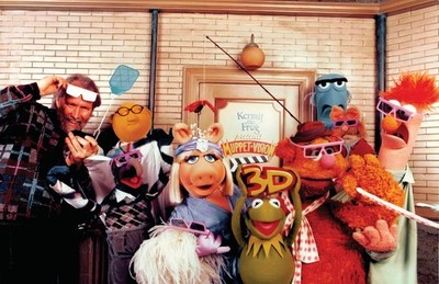 Jim Henson MuppetVision 3D Group Photo Poster 13x19 Glossy Print