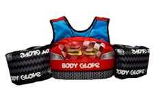 Body Glove Paddle Pals Learn To Swim Life Jacket Kid  s 30-50 lbs 53 Racecar