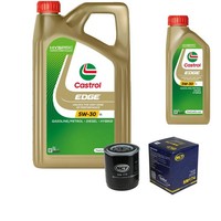 SCT Inspektionspaket 6L Castrol 5W-30 FüR Audi Cabriolet 2.6 2.8 A6 2.4 A4