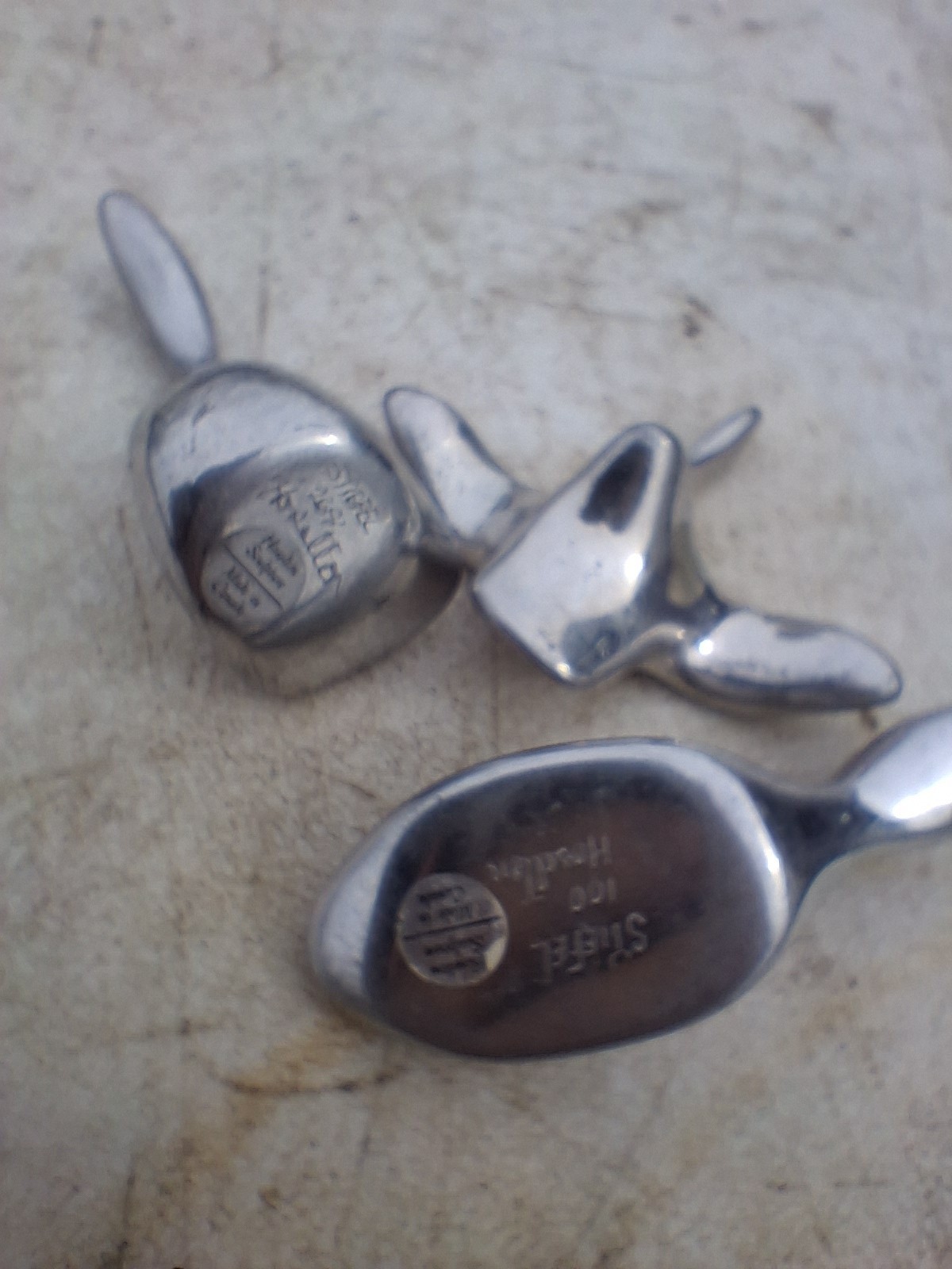 3 Stiefel Hoselton Canada Goose Art Aluminum Sculpture Figurine Signed MCM VTG thumbnail 5