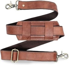Sangle de sac en cuir réglable - ceinture bandoulière de remplacement pour sa...