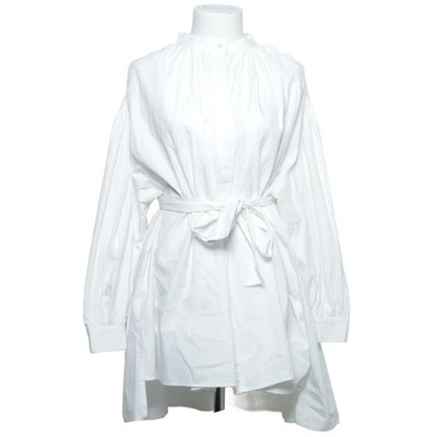 In the Style, Blusenkleid, Größe: 36, Weiß, Baumwolle, Einfarbig, Damen #UsU