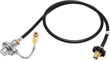 LS'BABQ 5 Ft Propane Adapter Hose 1 Ib to 20 5FT for Coleman Roadtrip 