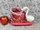 RARE MCM McCoy Art Pottery Swan Planter Flower Succulents USA Mid Century 6"