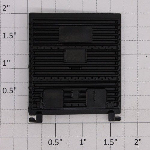 Lionel 36204-14 Puerta de Boxcar Multipanel Negra con Guías (10) | Condition: New