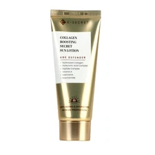 K-SECRET Collagen Boosting Secret Sun Lotion 60ml Age Defender SPF 50 New