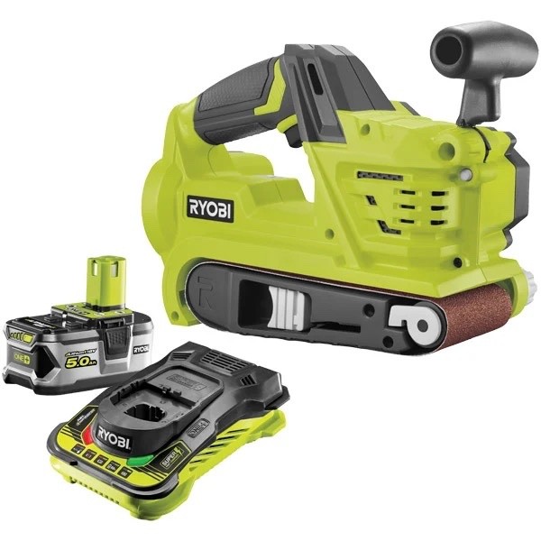 Ryobi ONE+ Belt Sander Kit (1x 5.0Ah) 18V R18BS-150 R18BS-0 RC18150-150