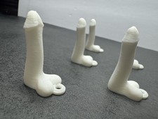 (Paquete de 10) Divertido Pene Micro Pene Mordaza Regalo - Novedad Escritorio o Fiesta Decoración