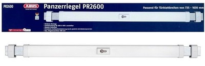 Abus Panzerriegel PR2600 weiß Panzerriegelschloss Türsicherung