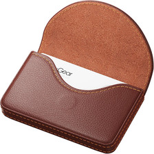 Business Card Holder Case, PU Leather Business Card Case for Purse, Pocket Trave