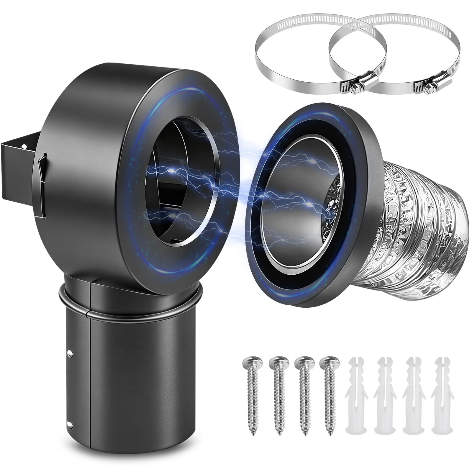 90°Magnetic Dryer Vent Coupling-Quick Connection and Disconnection Strong Magnet