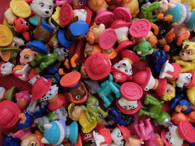 10x Figur Figuren Paw Patrol Spin Master Rubble Skye Zuma Marshall Rocky Everest