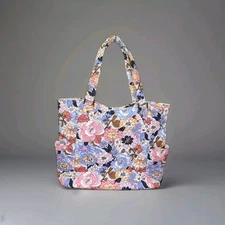 Vera Bradley Large Glenna Aloha Blooms Purse Bag Tote NWT