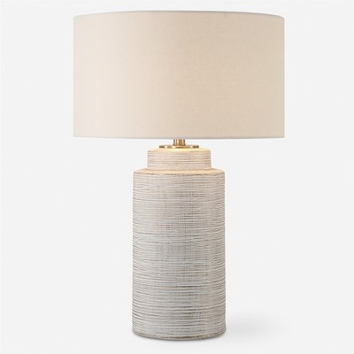 Uttermost 30419 Crimp 27'' Tall Buffet Table Lamp - MultiColor