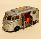 Vintage Lesney Matchbox VW Volkswagen Van Camper No. 34 Silver England