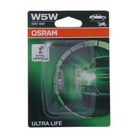 Lampe, GlüHbirne 12V5W W2.1X9.5D, Ultra Life 2BLISTER, 1591833