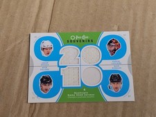 2010-11 O-Pee-Chee Souvenirs Quad Jersey SV-SENS Spezza/Leclaire/Foligno/Kovalev