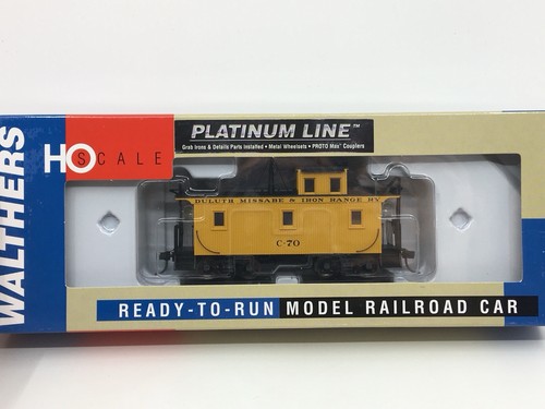 HO Walthers 932-7682 Duluth Missabe & Iron Range G2 Wood Caboose DMIR DM&IR C-70 | Condition: Used