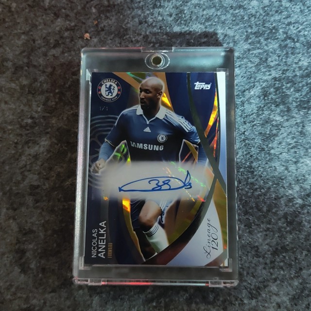 Topps 24/25 Lineage Chelsea FC 120 Years Anniversary Nicolas Anelka Auto 1/1