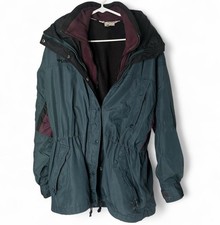 Vintage 90s Columbia Bugaboo Interchange Jacket Purple Womens Large L Long Peak