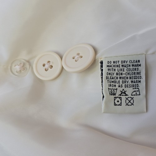 Eddie Bauer Damen Zweireiher Gefütterter Trenchcoat XL Elfenbein Beige Baumwollmischung - Bild 15 von 21