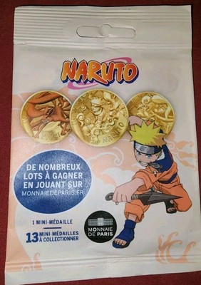 2023 Naruto Monnaie De Paris Mini Medal *NEW/SEALED* Free Shipping!