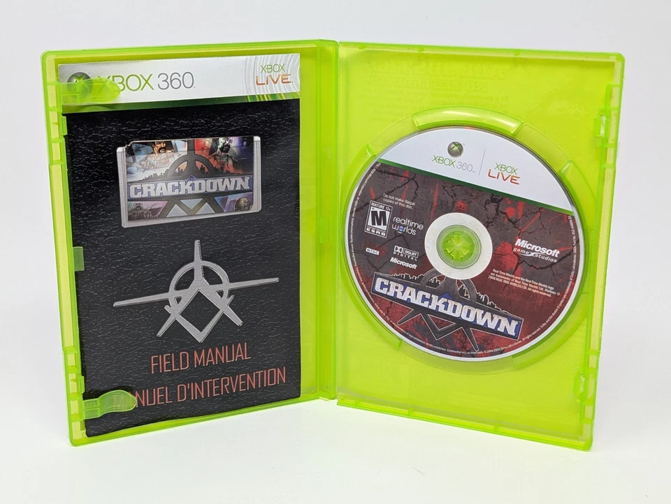 Crackdown (Microsoft Xbox 360, 2007) - CIB Complete - Image 3 of 3