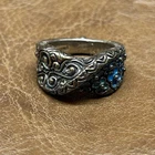 BARBARA BIXBY 925 Silver Vintage Ring Sz 5.75 #B1