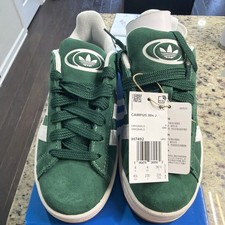 Kids Size 4.5 Adidas Campus 00s Green Casual IH7492 NEW