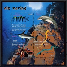 [G90.127] Guinea : Marina Life - Good Very Fine MNH Sheet