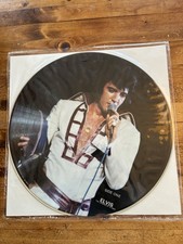John Leader Elvis The Legend Of A King EX Picture Disc Associated Broadcasters