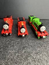 Lot Of 6 Thomas The Train Metal Diecast Learning Curve Henry Mike James