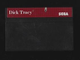 Sega Master System   DICK TRACY     w/Cartridge & Box (CB)