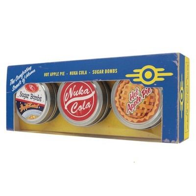 FALLOUT - VAULT DWELLER SCENTED CANDLE SET (UK IMPORT) ACC NEW
