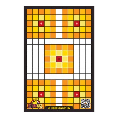 Premium Sight-In Shooting Target | 12x18 | HIGHER QUALITY | SUPERIOR TARGETS