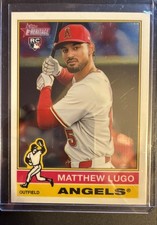2025 Topps Heritage High Number - Matthew Lugo #546 Chrome (RC)