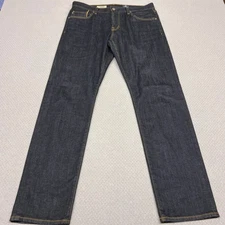 Adriano Goldschmied Jeans Mens 32x32 Dark Wash Denim Graduate Tailored Casual