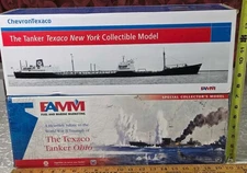 FAMM Texaco Chevron Ohio/New York Tankers scale 1:474  LOT OF 2 NEW DISPLAY