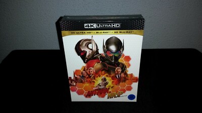 Ant-Man And The Wasp (FS) SM Life 4K 3D Blu-ray Steelbook [New+Mint] *Last Copy