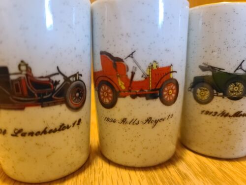 Vintage Lancaster, Rolls Royce, Morris Oxford Automobile Car Cups / Shot Glass - Picture 2 of 13