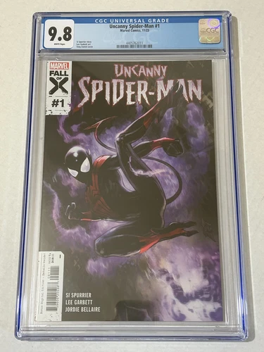Uncanny Spider-Man # 1 (11/23) CGC Graded Comic Main Cover 9.8 NM/M WP
