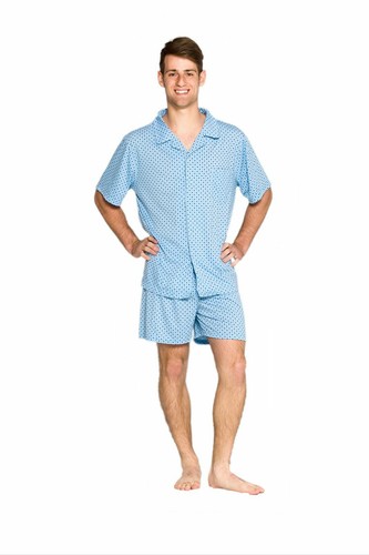 Summer Cotton Blend Pyjamas Pjs Set 