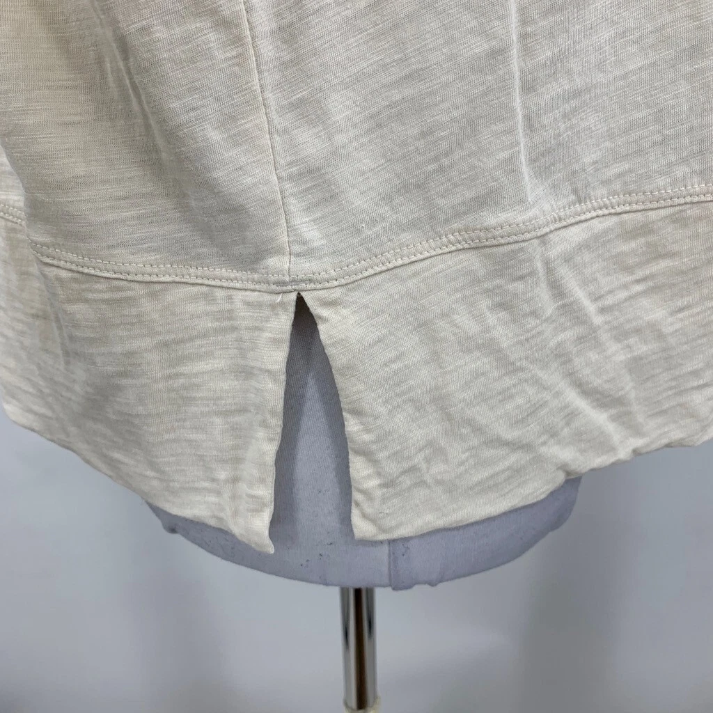 athleta classic slub long sleeve breathable crew shirt