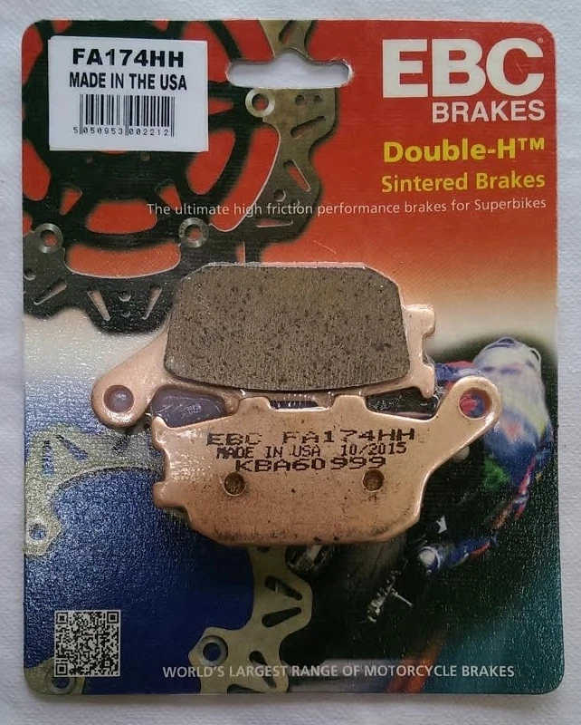 EBC Sinterizadas Trasero Pastillas Freno de Disco Para Kawasaki KLE650 Versys ( - Imagen 2 de 4