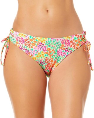 NWT Salt + Colve Floral Lace Up Side Bikini Bottom Swim Junior's Size Medium M