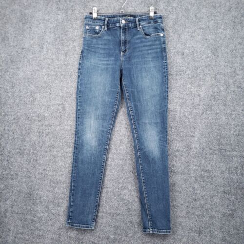 Lucky Brand Jeans Womens 6 28 Blue Bridgette Skinny Mid Rise Stretch Medium Wash