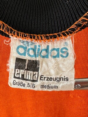 日の丸 adidas ユニホーム 1980年代 サイズO（177cm） レア品 NETHERLANDS NATIONAL TEAM 1970-1980 HOME FOOTBALL SHIRT #10